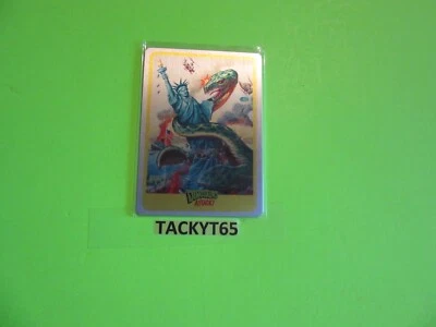Mars Attacks Occupation Dinosaurs Attack Metal Card - Image 1 of 2