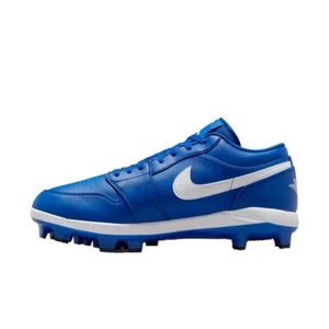 Nike Air Jordan 1 Retro Low MCS Game Royal Baseball Cleats CJ8524-401 Pairs - Bild 1 von 6