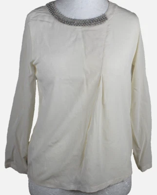 Nice Connection Bluse,Seide, mit Perlen geschmückt Gr.36,sehr guter Zustand - Bild 1 von 4