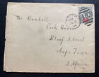 1904 Erith England Vintage Cover To Capetown South Africa