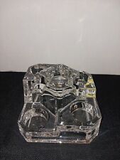Partylite Crystal Castle Candle Holder #P7170 in Box