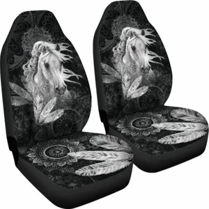 Free Spirit Horse - Set of 2 Universal Front Seat Covers Protection Decoration - Bild 1 von 6