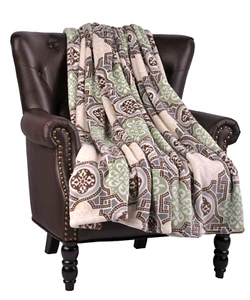 Home Soft Things Risa Throw Blanket 60" x 70" Turtle Dove - Picture 1 of 2