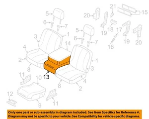 CHRYSLER OEM 02-04 Ram 1500 Front Seat Components-Armrest Base WP181DVAA - Picture 1 of 2