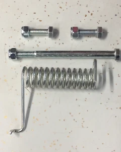 Wright mower discharge chute Spring Hardware kit 16460002 11990003 11990027 - Picture 1 of 2