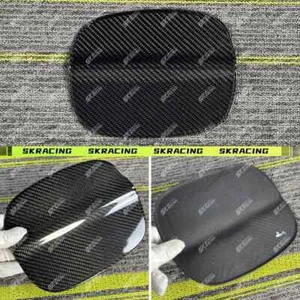 Carbon Fiber Fuel Oil Tank Gas Cap Cover Trim FOR 2016-2018 Ford Mondeo Fusion - Imagen 1 de 10