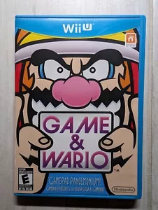 NO GAME Game & Wario Nintendo Wii U Case - Picture 1 of 4