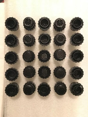 (25) TE Standard Circular Connector Plug 14 POSITION shell size 17 P/N 206044-1 - Image 1 of 2