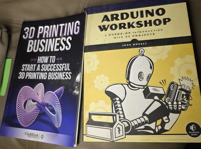 Arduino Workshop : A Hands-On Introduction With 65 Projects, and 3d book - Image 1 of 4