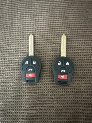 2 Nissan Sentra Key Fob Keyless Entry Remote CWTWB1U751 Fits 2013,2014 2015 New - Image 1 of 4