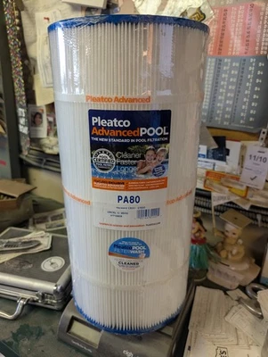 PA80 Pleatco Advanced Swimming Pool / Spa Replacement Filter Cartridge C-8600  - Image 1 of 2