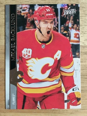 2020-21 Upper Deck #26 Mikael Backlund - Image 1 of 2