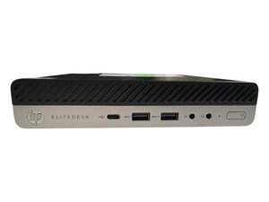 HP EliteDesk 800 G5 Mini Desktop PC i5-9500T 16GB 512GB Windows 11 Pro Refurb - Picture 1 of 6