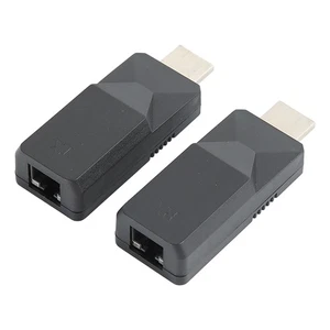 HD Multimedia Interface Extender Transmitter Receiver 165ft Cat5 Cat6 Ethern NEW - Afbeelding 1 van 12