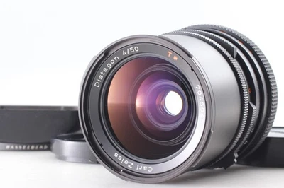 【MINT w/ Hood】Hasselblad Carl Zeiss Distagon CF 50mm f/4 T* Lens From JAPAN - Image 1 of 4