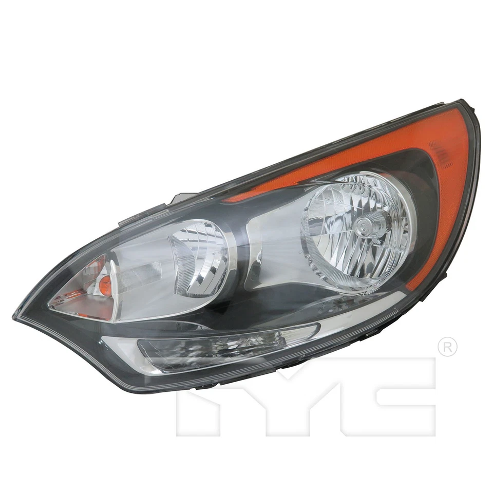 Farol de halogênio para 12-17 Kia Rio5 Hatchback sem LED posição driver CAPA - Imagem 1 de 4