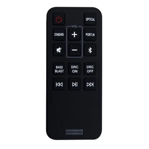 Mando a distancia de reemplazo 2X(COV33552438 COV33552433 para 2.0 Channel7663 - Imagen 1 de 6