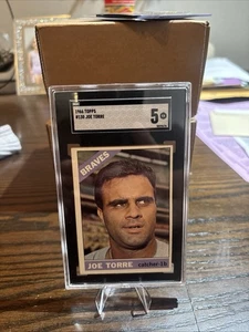 Joe Torre 1966 Topps (HOF) Atlanta Braves #130 SGC 5 - Foto 1 di 1