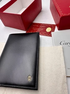 Must de Cartier original porte agenda en cuir neuf dans son écrin d'origine - Foto 1 di 11