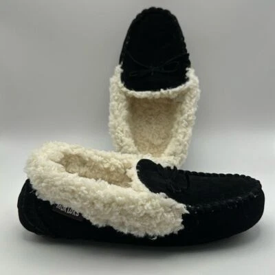 MUK LUK Women's Jaylah Slippers Sherpa Lined Size 6 - Image 1 of 4