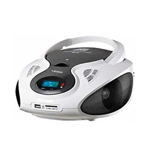 Reproductor CD Lauson CP430 Boombox FM/AM USB Lector de tarjetas SD blanco - Imagen 1 de 1