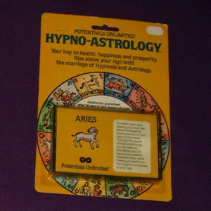 Hypno Astrology Audio Cassette Tape - Aries (1980s) Hypnosis, Hypnotist - Picture 1 of 2