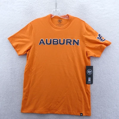 Camisa masculina Auburn Tigers pequena ajuste relaxado laranja 47 marca NCAA manga curta nova - Imagem 1 de 4