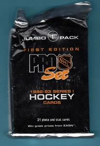 1992-93 Pro Set Series # 1 NHL Hockey 31 card Unopened Jumbo Pack - Picture 1 of 1