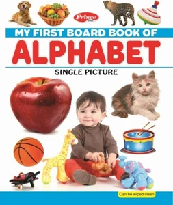 English Alphabets Board Book - Picture 1 of 8