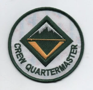 Venture Scout Crew Quartermaster Patch , Green Brd., "Since 1910" Back, Mint - Picture 1 of 1