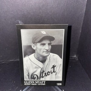 1991 The Sporting News CONLON COLLECTION Baseball Card #187 GLENN MYATT-