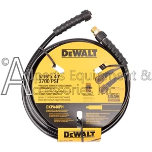 DXPA40PH DeWalt Morflex 40 Ft 3700 PSI Pressure Washer Hose with M22 Adapter - Picture 1 of 8