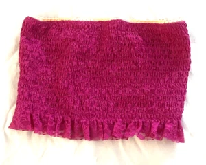 Free People Intimately Fuchsia Pink Lace Bandeau Women's Size X-Small XS NWOT - Picture 1 of 4