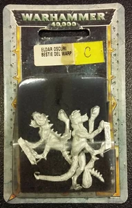 Warhammer 40K blister Eldar Oscuri BESTIE DEL WARP DARK ELDAR WARPBEASTS SEALED - Imagen 1 de 12