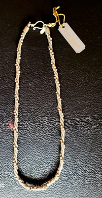 Sarah Cavender Metal Works Necklace Chain Matte Silver Multi Strand NWT - Image 1 of 2