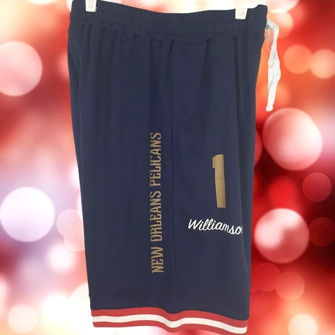 New Orleans Pelicans Men's Zion Williamson UNK Shorts S Cover