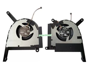New Asus TUF Gaming FA507R FX507ZC FA707RC FX707ZE CPU & GPU Cooling Fan 12V - Picture 1 of 2