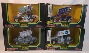 ☆ LOT 4 Racing Champions Sprint Car World Of Outlaws 1:24 DieCast #1 #2 #45 #47 - Picture 1 of 12