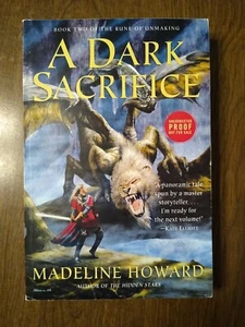 Rune of Unmaking 2: A Dark Sacrifice by Madeline Howard (2007, PB, ARC) - Picture 1 of 6