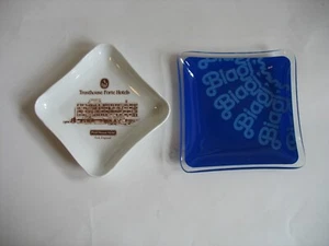 S/2 Trusthouse Forte Hotels York Inglaterra y Blogi Restaurante Londres Bandeja Pin Plato - Imagen 1 de 10