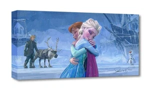 Frozen Elsa Walt Disney Fine Art Jim Salvati Ltd Ed Inhaltsverzeichnis Druck Wärme der Liebe - Bild 1 von 1