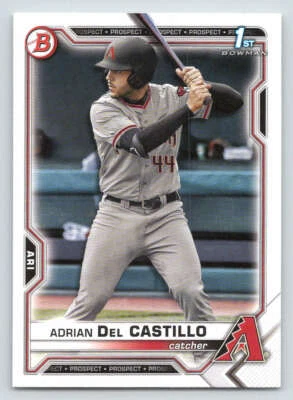 2021 Bowman Draft #BD108 Adrian Del Castillo (ref 223623) - Image 1 of 2