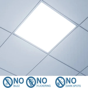 60x60 LED Panel Deckenpanel 48W Einbau Deckenleuchte Rasterdecke Pendelleuchte - Bild 1 von 10
