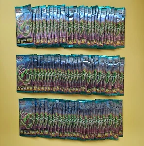 Korean Pokemon Cards Evolving Skies 100 Booster Packs