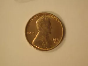 1955-S (Clogged Error) Red U.S Lincoln Wheat Cent Gem UNC - Picture 1 of 4