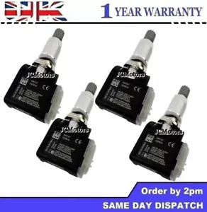 4x TPMS Tyre Pressure Wheel Sensor for BMW 5 6 7 8 Series G30 G01 G02 G05 M3 M4 - Picture 1 of 4
