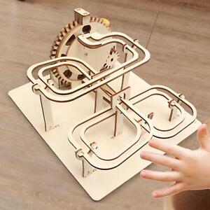 Electrical 3D Wooden Puzzle DIY Marble Run for Unique Gifts Adults and Kids