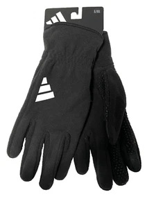 adidas Gloves Mens COLD RDY Touchscreen Reflective Running Black M/L - Picture 1 of 4