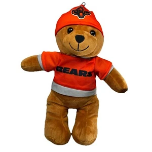 NWT Chicago Bears NFL Football Plush Teddy Bear Plush Orange & Black Good Stuff - Picture 1 of 12