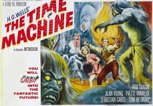 THE TIME MACHINE a Classic 1960 public domain supplied on DVD